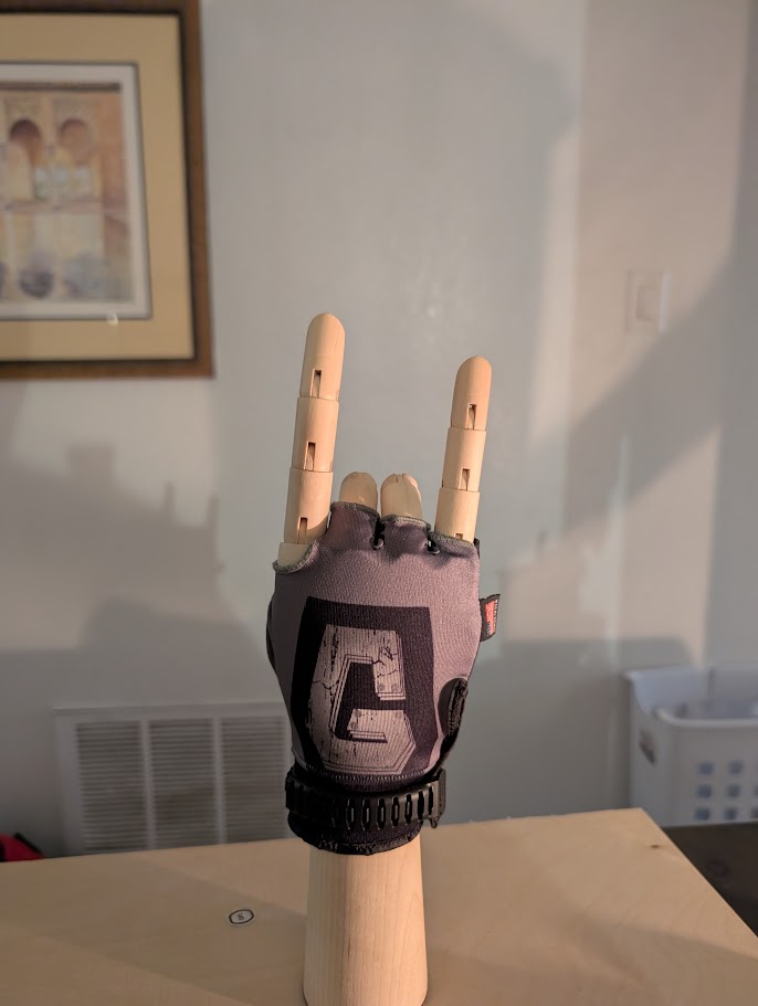 Gauntlet Gamer Glove on gaming controller